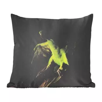 MuchoWow декоративная подушка диванная подушка гостиная декоративная подушка 40х40 см попугай - птица - ветка - чехлы на диванные подушки - без наполнителя
