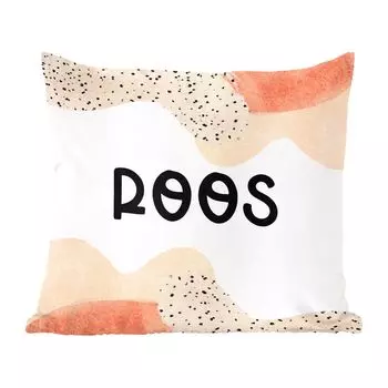 MuchoWow декоративная подушка диванная подушка гостиная декоративная подушка 40х40 см роза - пастель - девочка - чехлы на диванные подушки - без наполнителя