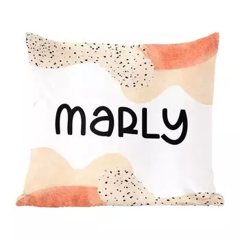 MuchoWow декоративная подушка диванная подушка гостиная декоративная подушка 40x40 см Marly - пастель - девочка - чехлы на диванные подушки - без наполнителя