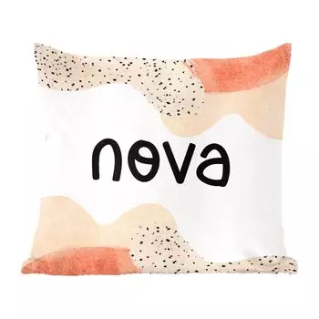 MuchoWow декоративная подушка диванная подушка гостиная декоративная подушка 40х40 см Nova - пастель - девочка - чехлы на диванные подушки - без наполнителя
