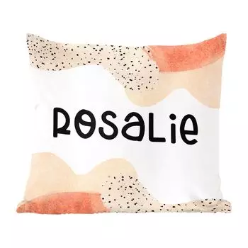 MuchoWow декоративная подушка диванная подушка гостиная декоративная подушка 40х40 см Розали - пастель - девочка - чехлы на диванные подушки - без наполнителя