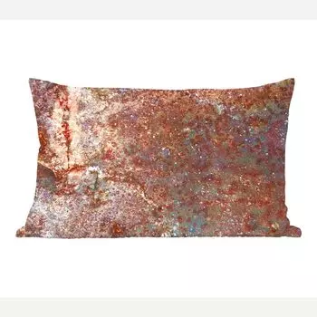 MuchoWow декоративная подушка диванная подушка гостиная декоративная подушка 50х30 см металл - пластина - ржавчина - чехлы на диванные подушки - без наполнителя
