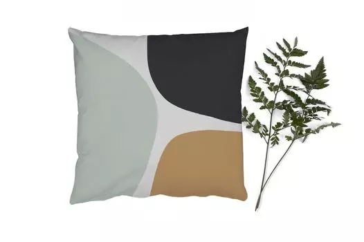 MuchoWow Декоративная подушка Диванная подушка Гостиная Декоративная подушка 50 x 50 см Пастель - Минимализм - Дизайн - Наволочки - Украшение - Спальня