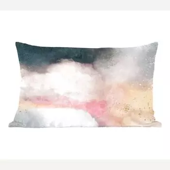 MuchoWow Декоративная подушка Диванная подушка Гостиная Декоративная подушка 50 x 30 см Картина - Абстракция - Дизайн - Чехлы на диванные подушки - без наполнителя, мультиколор