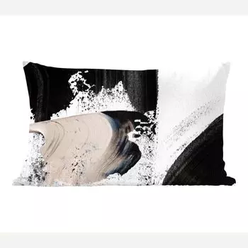 MuchoWow Декоративная подушка Диванная подушка Гостиная Декоративная подушка 50 x 30 см Картина - Абстракция - Дизайн - Чехлы на диванные подушки - без наполнителя, мультиколор