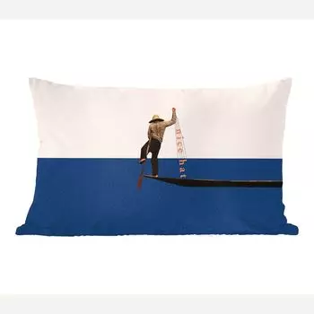 MuchoWow Декоративная подушка Диванная подушка Гостиная Декоративная подушка 50 x 30 см Женщина - Комплименты - Абстракция - Чехлы на диванные подушки - без наполнителя, мультиколор