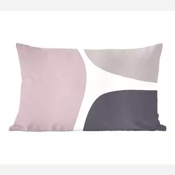 MuchoWow декоративная подушка диванная подушка гостиная декоративная подушка 50х30 см пастель - дизайн - минимализм - чехлы на диванные подушки - без наполнителя, мультиколор