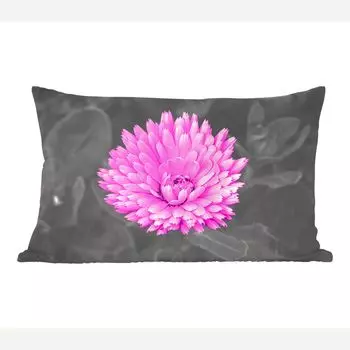 MuchoWow декоративная подушка диванная подушка гостиная декоративная подушка 50x30 см цветы - акварель - розовый - чехлы на диванные подушки - без наполнителя