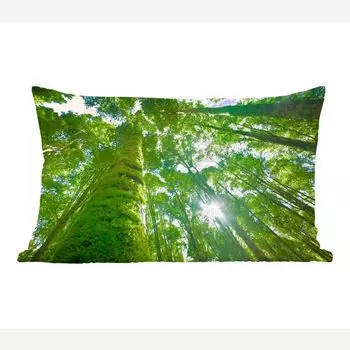 MuchoWow Jungle - Тропические джунгли Азии - 50x30 см - чехлы на диванные подушки - без наполнителя