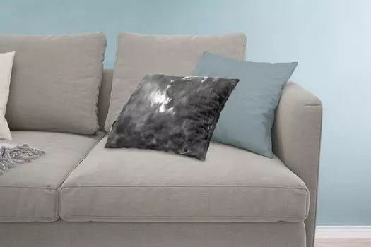 MuchoWow Lion в черно-белом цвете - Ревущий лев - 60x40 см - чехлы на подушки - чехлы декоративные - чехлы декоративные