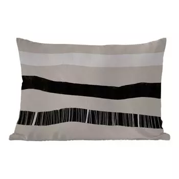 MuchoWow Уличная подушка - Линия - Пастель - Минимализм - Узор - 60x40 см - Устойчивость к атмосферным воздействиям - Подушка для отдыха - Чехлы для подушек - Декоративные чехлы для подушек - Декоративные чехлы для подушек, мультиколор