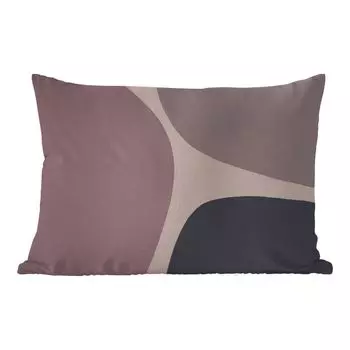 MuchoWow Уличная подушка - Пастель - Дизайн - Минимализм - 60x40 см - Устойчивость к атмосферным воздействиям - Подушка для отдыха - Чехлы для подушек - Декоративные чехлы для подушек - Декоративные чехлы для подушек, мультиколор