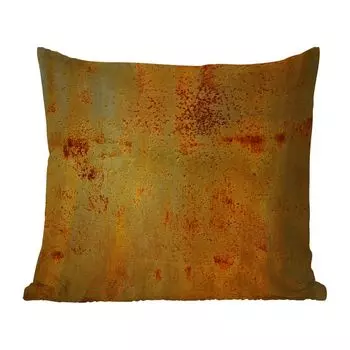 MuchoWow Уличная подушка - Ржавчина - Желтый - Винтаж - 60x60 см - Устойчивость к атмосферным воздействиям - Подушка для отдыха - Чехлы для подушек - Декоративные чехлы для подушек - Декоративные чехлы для подушек, мультиколор