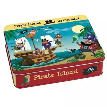 Mudpuppy, пазл, Пираты, 100 шт.