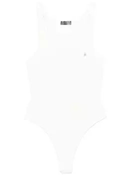 Mugler боди Mugler-Star, белый