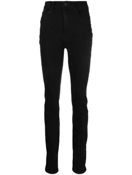 Mugler джинсы скинни Spiral, черный