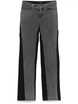 Mugler прямые джинсы, черный