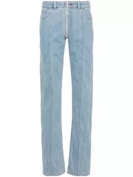 Mugler прямые джинсы, синий