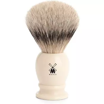 Muhle Classic Silvertip Badger помазок для бритья большой, искусственная слоновая кость Mhle