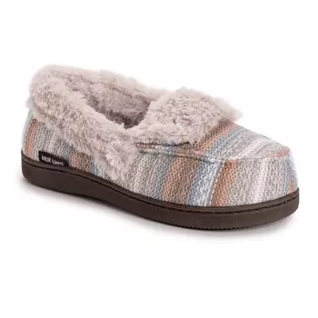 MUK LUKS Anais Женские тапочки-мокасины, цвет Light Purple