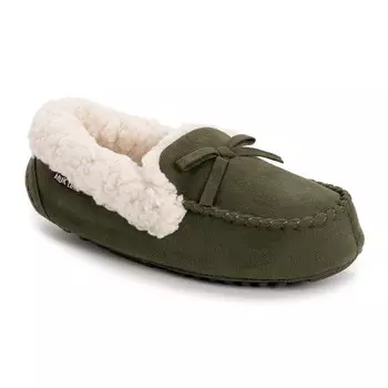 MUK LUKS Jaylah Женские тапочки-мокасины, цвет Olive