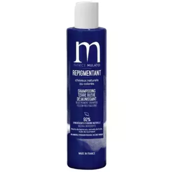 Mul Repigmenting Shampoo Blue Earth 200 мл Mulato
