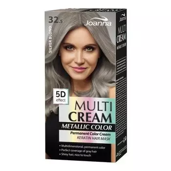 Мульти крем-краска для волос (32,5 серебристый блондин) Joanna