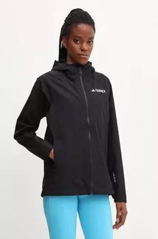 Мульти водонепроницаемая куртка adidas TERREX, черный
