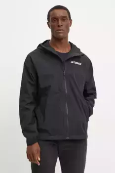 Мульти водонепроницаемая куртка adidas TERREX, черный