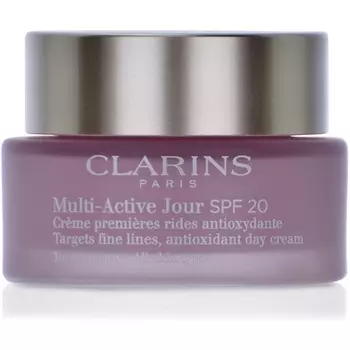 Мультиактивный дневной крем Clarins для всех типов кожи Spf20, 50 мл, L'Oreal