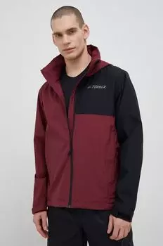 Мультидождевик adidas, бордовый