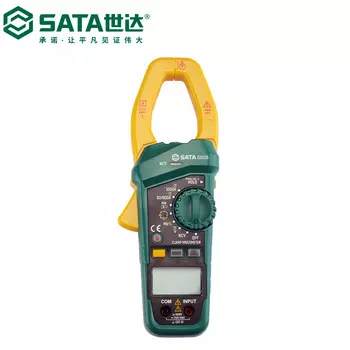 Мультиметр с большими зажимами SATA Tools переменного и постоянного тока 03026