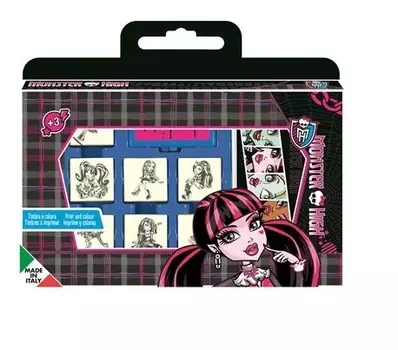 Мультипринт, Monster High, марки в чемодане Multiprint