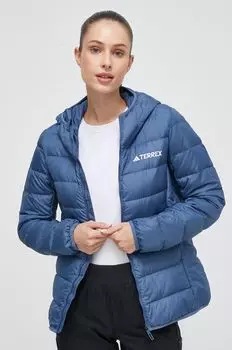 Мультипуховая спортивная куртка adidas, синий