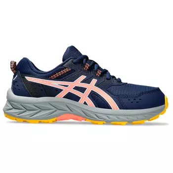 Мультиспортивная обувь Asics Kid's Pre Venture 9 GS, цвет Blue Expanse/Sun Coral