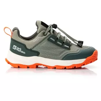 Мультиспортивная обувь Jack Wolfskin Kid's Cyrox Texapore Low, цвет Mint Leaf