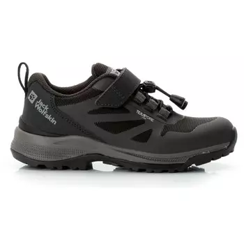 Мультиспортивная обувь Jack Wolfskin Kid's Vili Hiker Texapore Low, черный