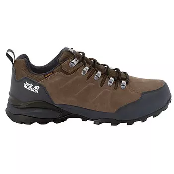 Мультиспортивная обувь Jack Wolfskin Refugio Texapore Low, цвет Brown/Phantom
