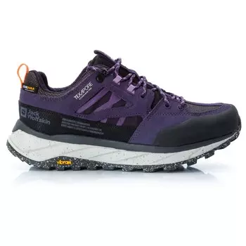 Мультиспортивная обувь Jack Wolfskin Women's Terraquest Texapore Low, цвет Dark Grape