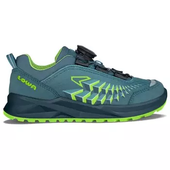 Мультиспортивная обувь Lowa Kid's Ferrox GTX Lo, цвет Petrol/Lemon