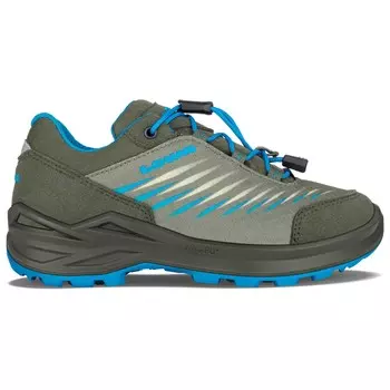 Мультиспортивная обувь Lowa Kid's Zirrox II GTX Lo, цвет Olive/Skyblue