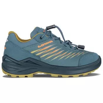 Мультиспортивная обувь Lowa Kid's Zirrox II GTX Lo, цвет Petrol/Mustard