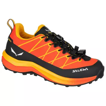 Мультиспортивная обувь Salewa Kid's Wildfire 2 PTX, цвет Red Orange/Gold