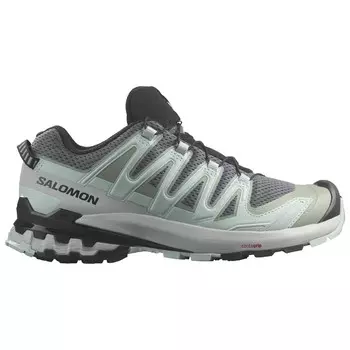 Мультиспортивная обувь Salomon Women's XA Pro 3D V9, цвет Quiet Shade/Lily Pad/Blue Haze