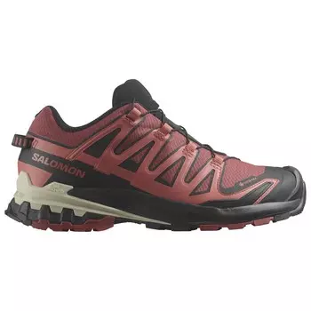 Мультиспортивная обувь Salomon Women's XA Pro 3D V9 GTX, цвет Cow Hide/Black/Faded Rose