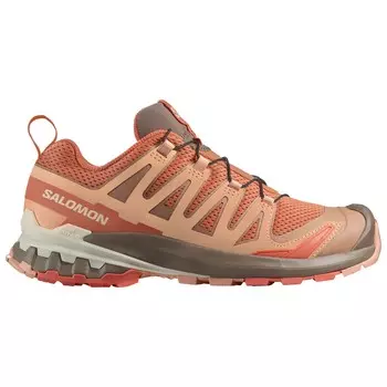 Мультиспортивная обувь Salomon Women's XA Pro 3D V9, цвет Sun Baked/Fresh Salmon/Prairie Sunset