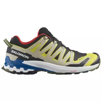Мультиспортивная обувь Salomon XA Pro 3D V9 GTX, цвет Black/Buttercup/Lapis Blue