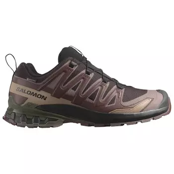 Мультиспортивная обувь Salomon XA Pro 3D V9 GTX, цвет Black Coffee/Rum Raisin/Olive Night