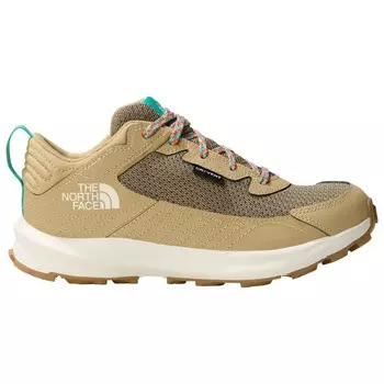 Мультиспортивная обувь The North Face Kid's Fastpack Hiker WP, цвет Khaki Stone/Geyser Aqua