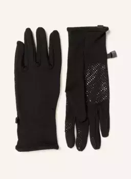 Мультиспортивные перчатки u quantum из шерсти мериноса с функцией сенсорного экрана Icebreaker, черный